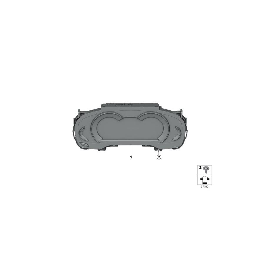 Genuine BMW 62106827086 G11 G12 Instrument Cluster KM/H (Inc. 750LiX 4.0, 740i & 730Li) | ML Performance US