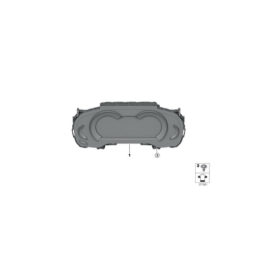 Genuine BMW 62106827086 G11 G12 Instrument Cluster KM/H (Inc. 750LiX 4.0, 740i & 730Li) | ML Performance US