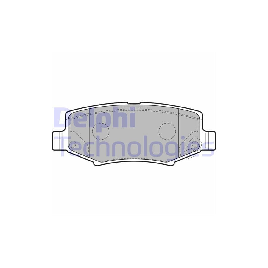 Delphi Lp2172 Brake Pad Set