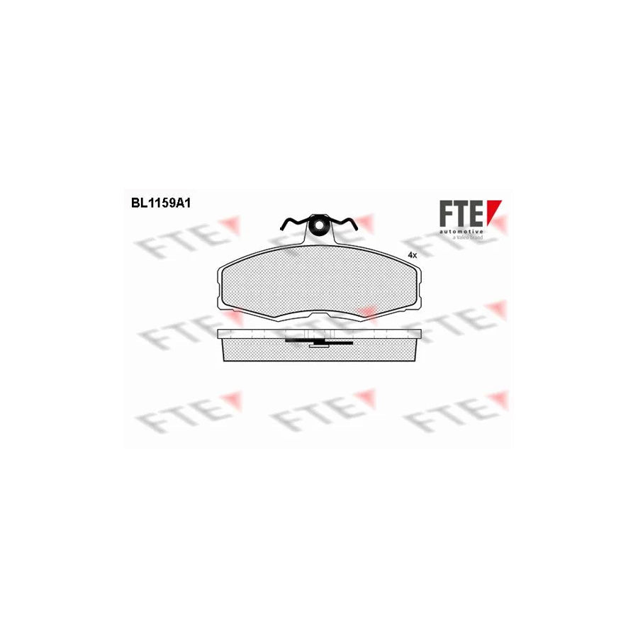 FTE Bl1159A1 Brake Pad Set