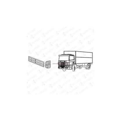 Covind 094/161 Air Deflector, Driver Cab