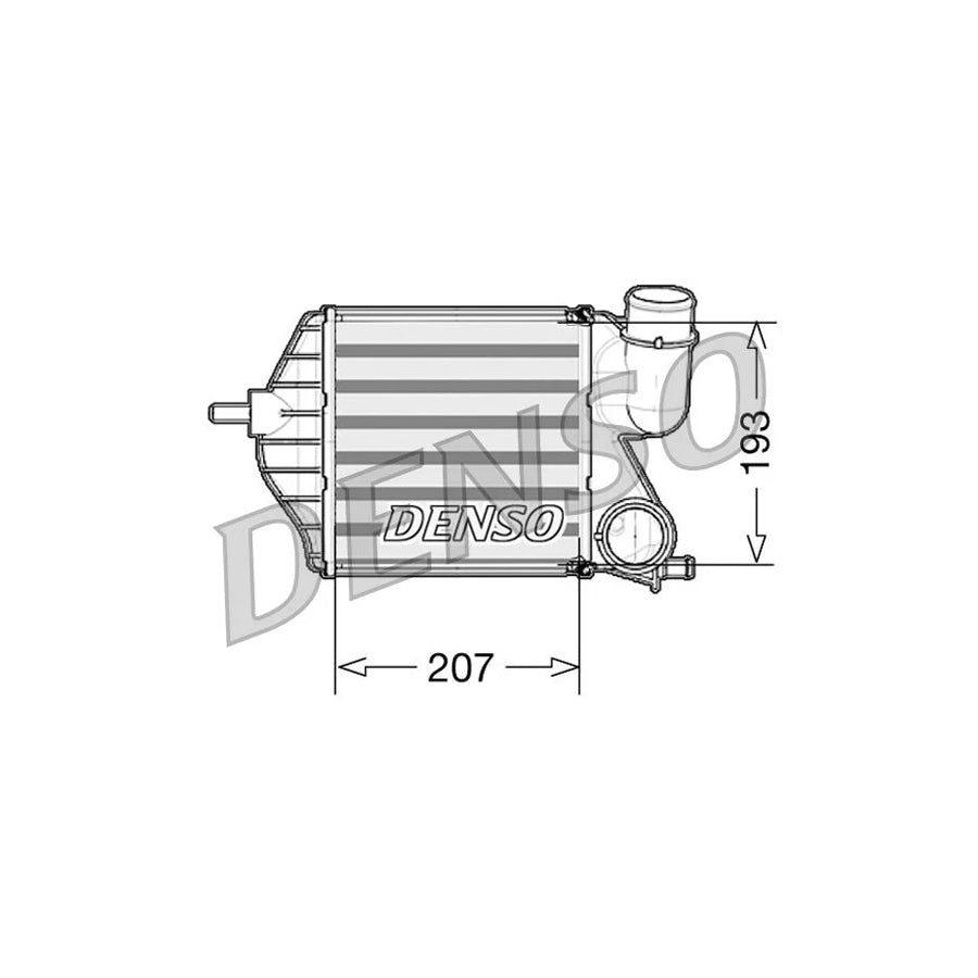 DENSO DIT09102 Intercooler