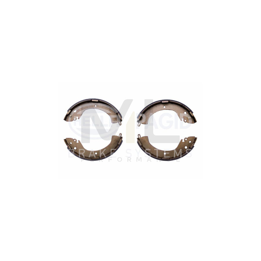 HELLA 8DB 355 002-141 Brake Shoe Set without handbrake lever