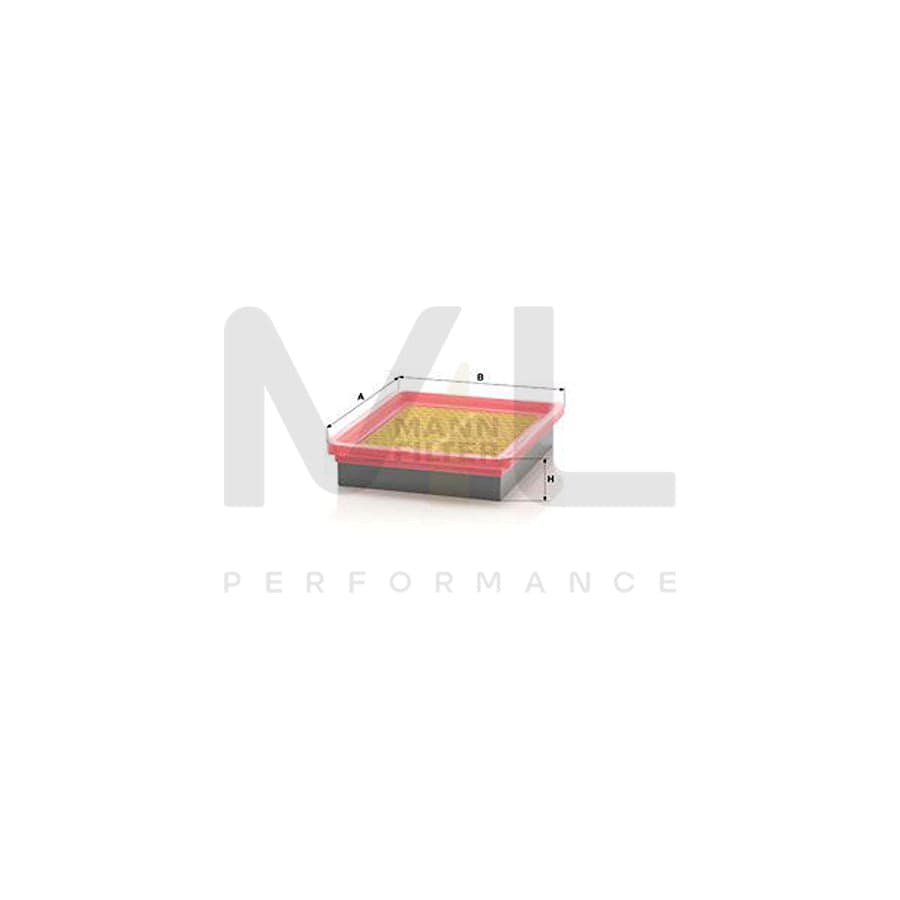 MANN-FILTER C 2477 Air Filter for MAZDA 323 Filter Insert