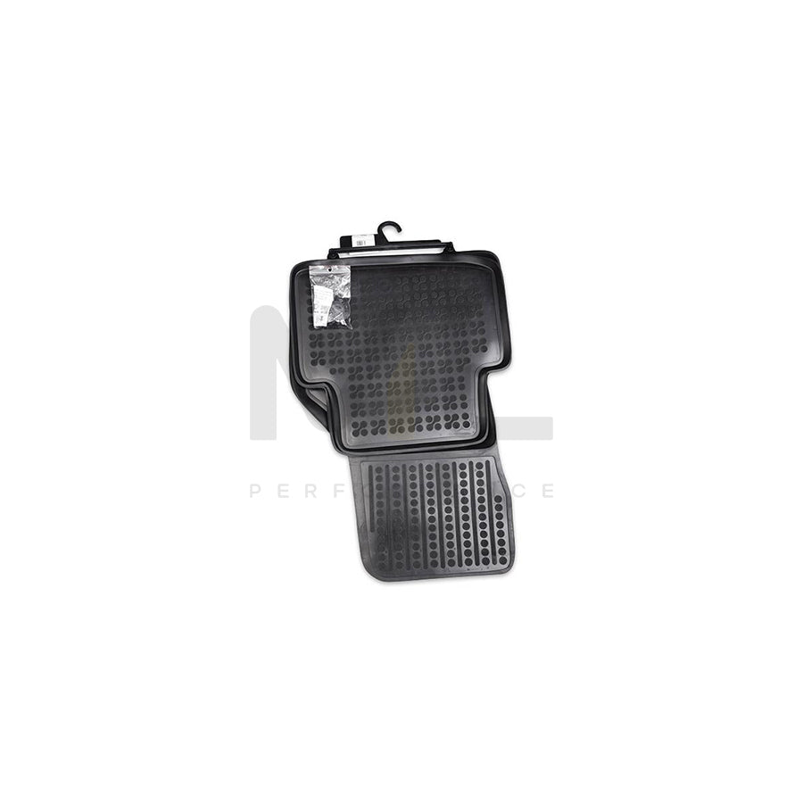 REZAW PLAST Tailored 200119 Floor mat set for VW PASSAT Elastomer, Front and Rear, Quantity: 4, Black