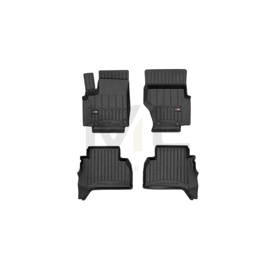 FROGUM Tailored, ProLine 3D427143 Floor mat set for VW Amarok Pickup (2HA, 2HB, S1B, S6B, S7A, S7B) Elastomer, Front and Rear, Quantity: 4, Black, (LHD)