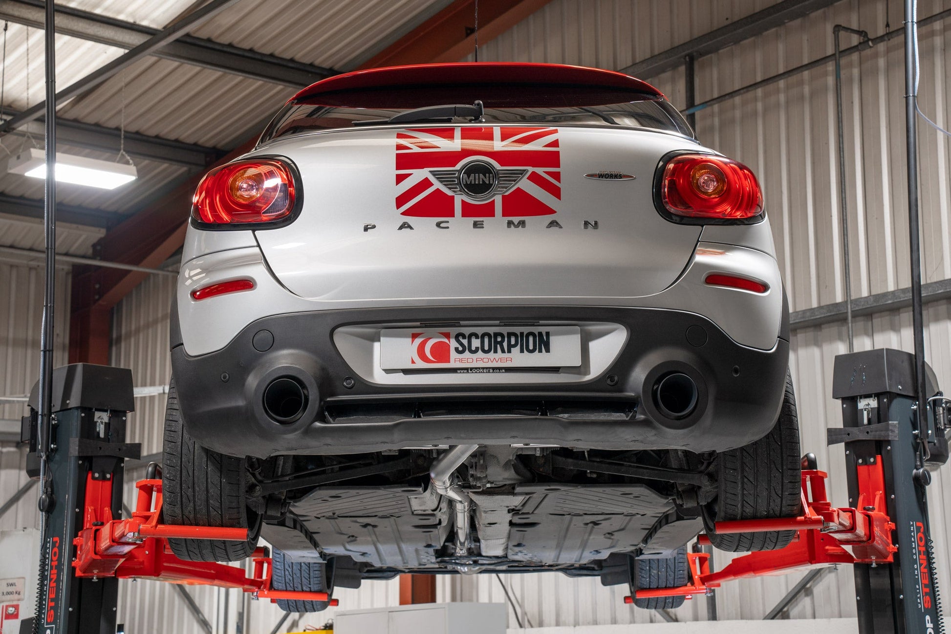 Scorpion SMN026C Mini Non-Resonated Cat-Back System  (Countryman R60/Paceman R61) | ML Performance US US