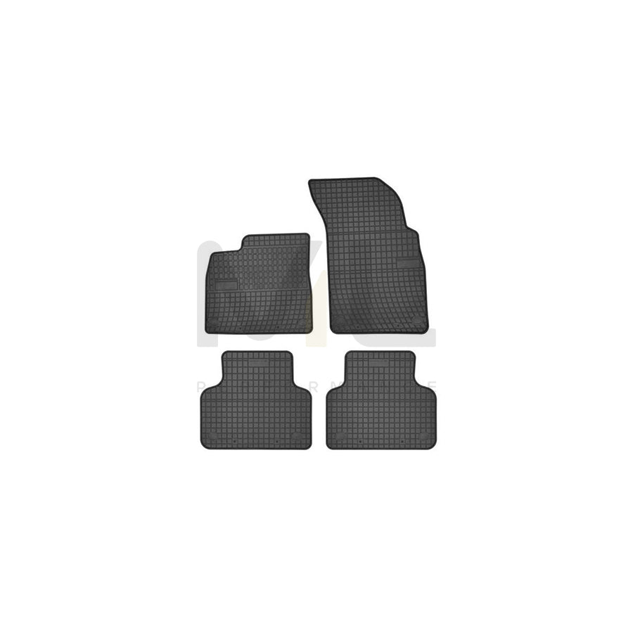 FROGUM Tailored 546917 Floor mat set for AUDI Q7 (4MB) Elastomer, Front and Rear, Quantity: 4, Black, (LHD)