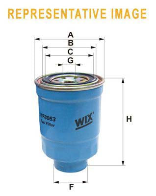 WIX Filters WF8062 Fuel Filter For Kia Sedona