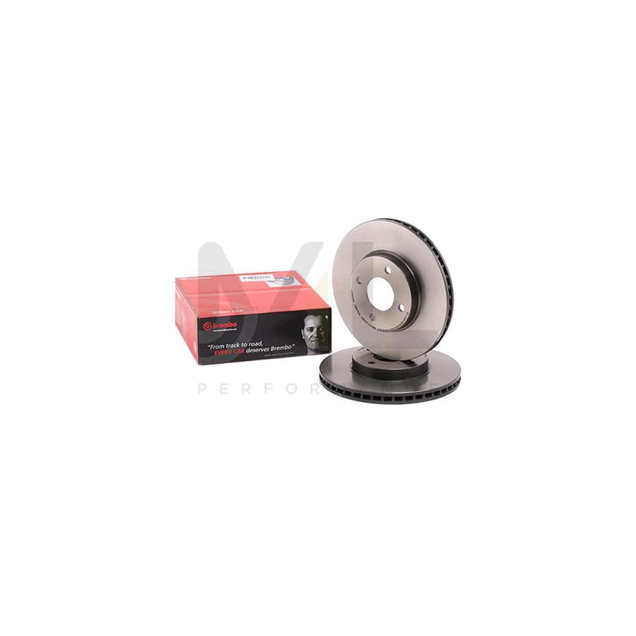 BREMBO COATED DISC LINE 09.C543.11 Brake Disc Internally Vented, Coated | ML Performance Car Parts