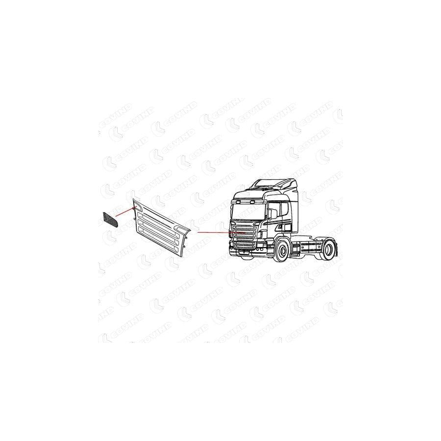 Covind Scr/143 Radiator Grille