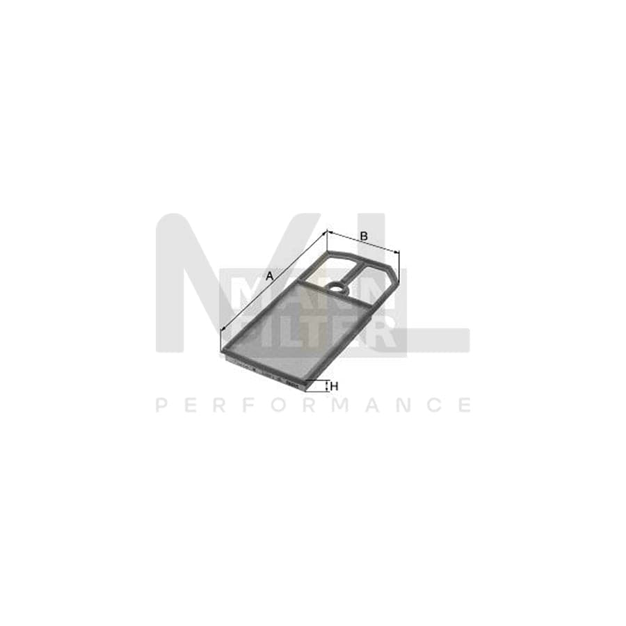 MANN-FILTER C 3087 Air Filter Filter Insert