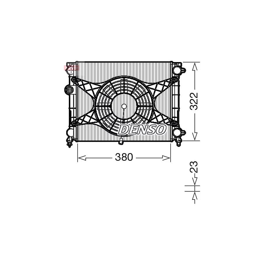 DENSO DRM99010 Cooler Module