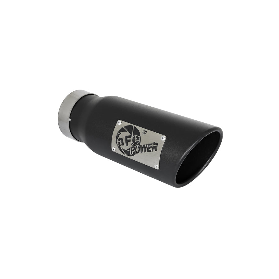  aFe 49T35451-B12 3-1/2 IN Inlet x 4-1/2 IN Outlet x 12 IN L Universal Exhaust Tip  | ML Performance US Car Parts