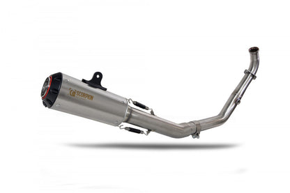 Scorpion PYA115SYSTEO Yamaha YZF-R125 Red Power Full System - Titanium Sleeve | ML Performance US US