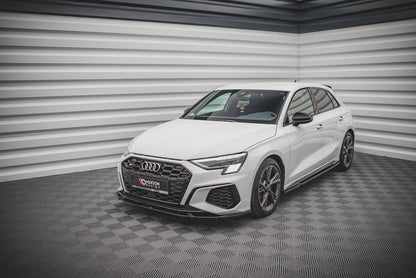 Maxton Design Audi S3 / A3 S-Line 8Y Front Splitter V.3