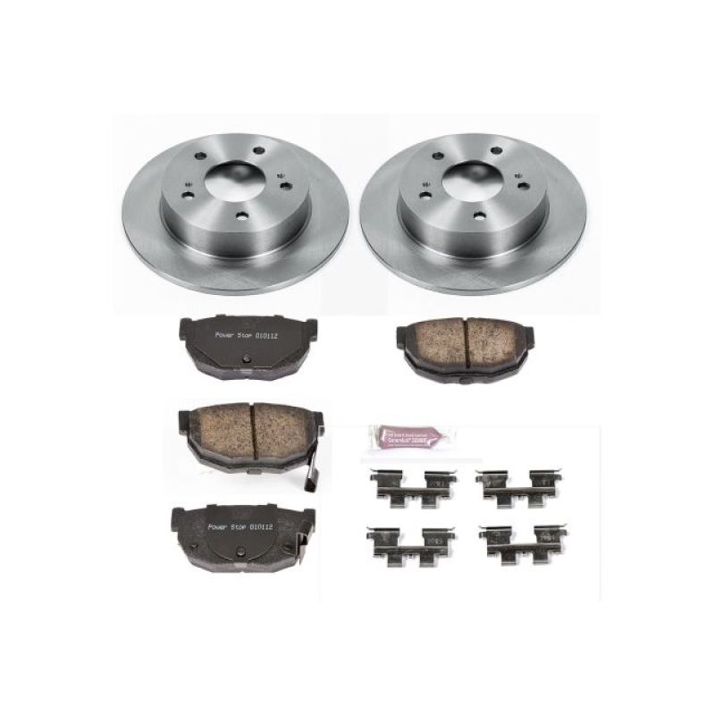 PowerStop Power Stop 94-98 Nissan 240SX Rear Autospecialty Brake Kit