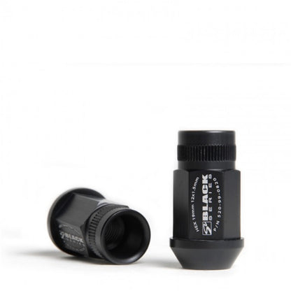 Skunk2 Racing Skunk2 12 x 1.5 Forged Lug Nut Set (Black Series) (20 Pcs.)