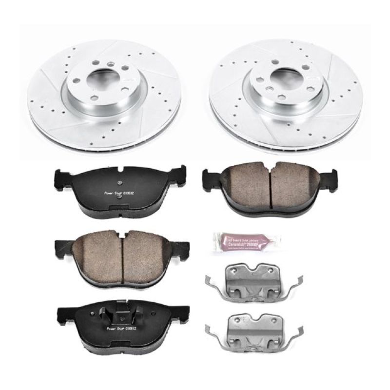 PowerStop Power Stop 10-13 BMW X5 Front Z23 Evolution Sport Brake Kit