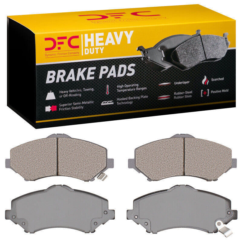 DFC 07-18 Chrysler Town & Country Front Heavy Duty Pads - Semi Metallic