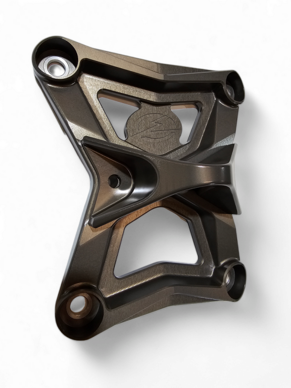 Elektric Off Road Elektric Offroad 2020-2024 Polaris Rzr Pro Xp Radius Rod Plate With Tow Hook Gunmetal