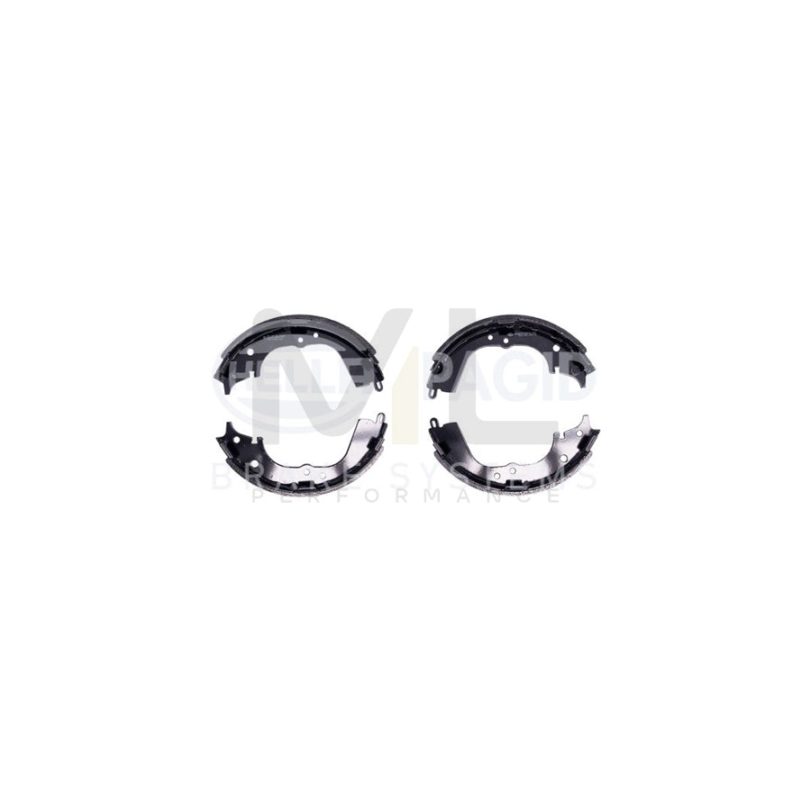 HELLA 8DB 355 002-181 Brake Shoe Set without handbrake lever
