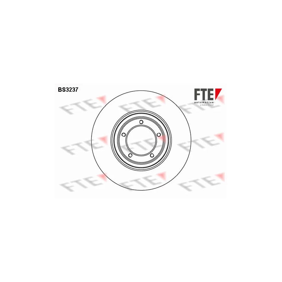 FTE Bs3237 Brake Disc for Ford Transit