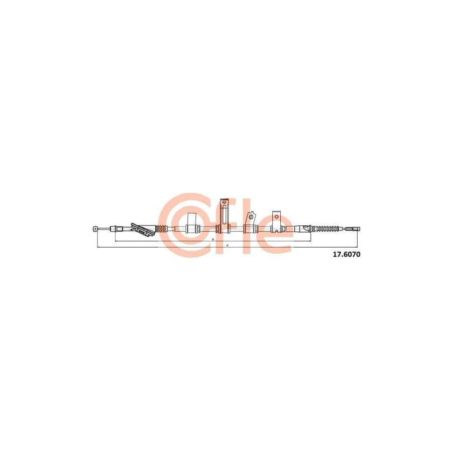 Cofle 17.6070 Hand Brake Cable for KIA Magentis II (Mg)