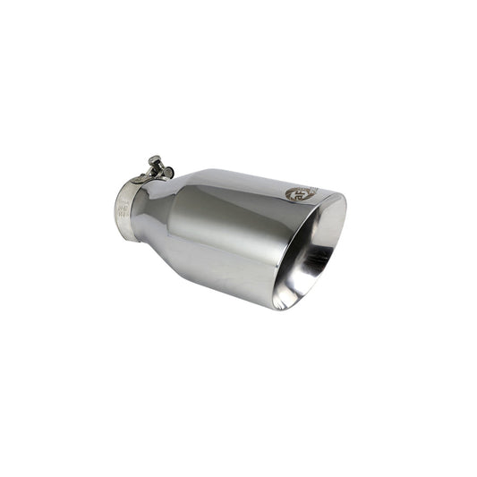  aFe 49T25454-P091 2-1/2 IN Inlet x 4-1/2 IN Outlet x 9 IN L Universal Exhaust Tip  | ML Performance US Car Parts