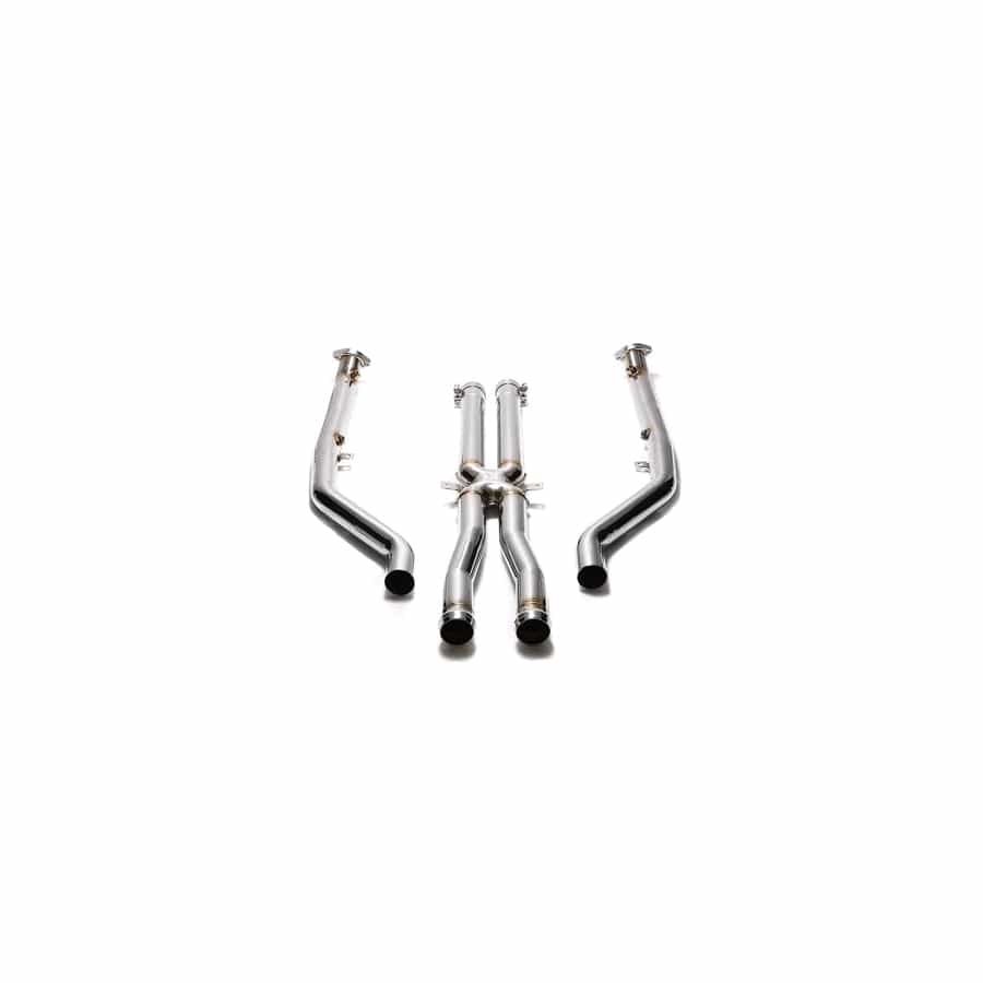 Armytrix BME9M-CD Front Pipe with 200 CPSI Catalytic Converters with X-Pipe BMW E90 | E92 M3 2008-2013