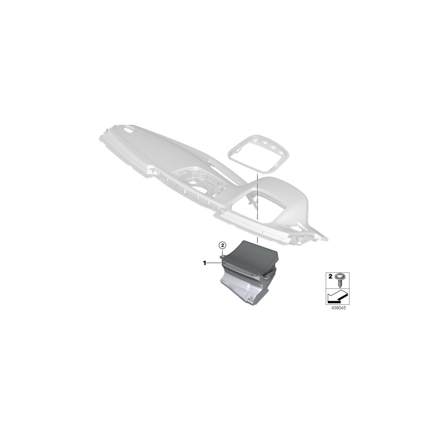 Genuine BMW 62308784911 G11 G12 Head-Up Display Left hand drive (Inc. 745LeX, 740iX & 750dX) | ML Performance US