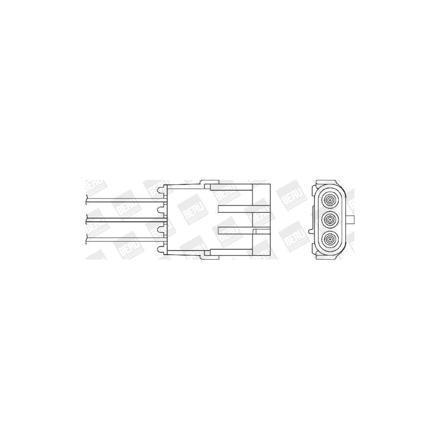 Beru Ozh160 Lambda Sensor