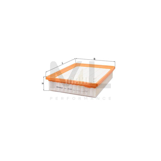 MAHLE ORIGINAL LX 2085 Air Filter Filter Insert | ML Performance Car Parts