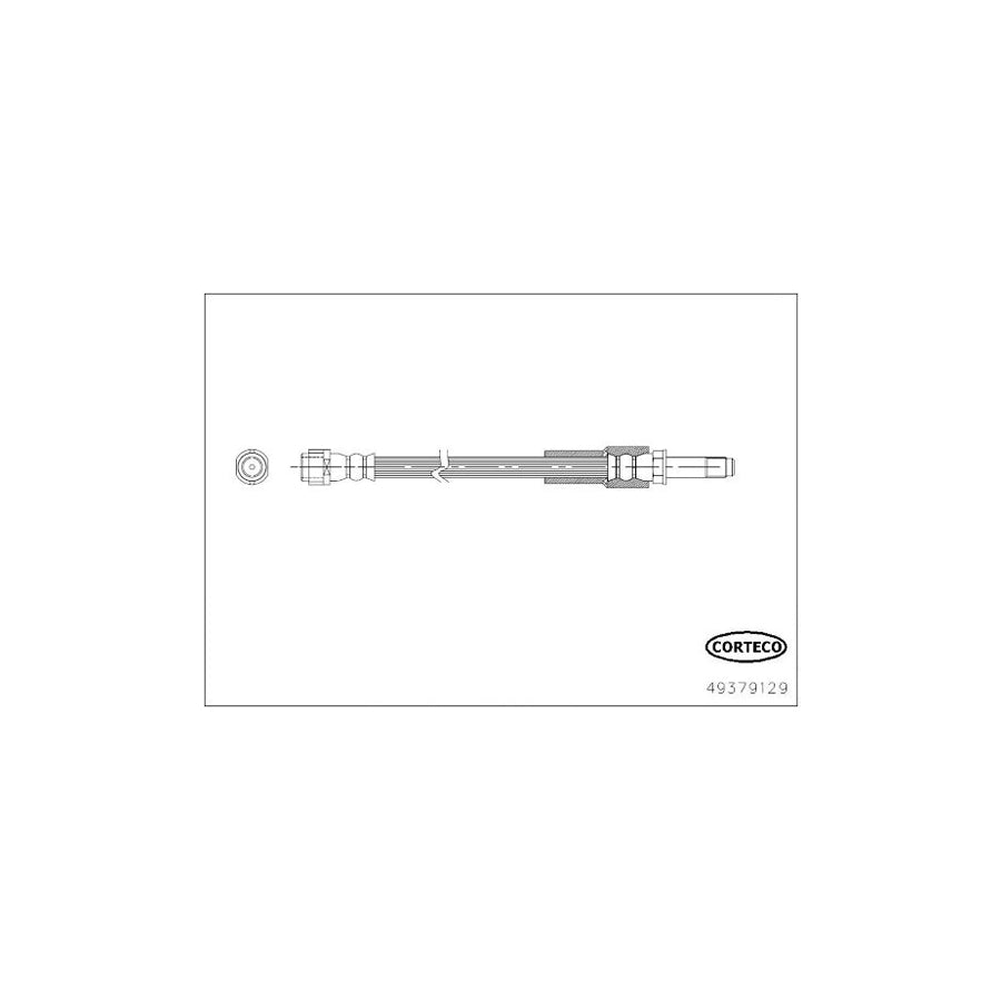 Corteco 49379129 Brake Hose