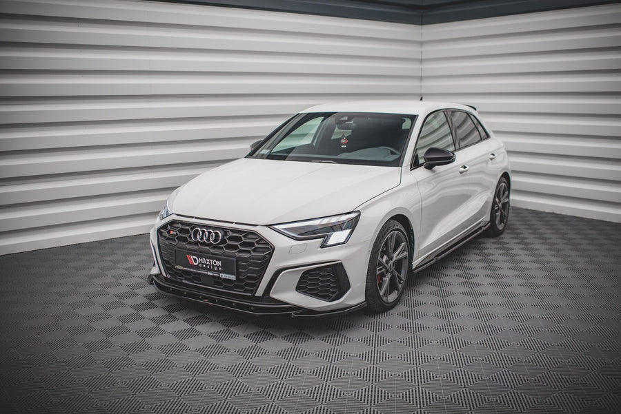 Maxton Design Audi S3 / A3 S-Line 8Y Front Splitter V.4