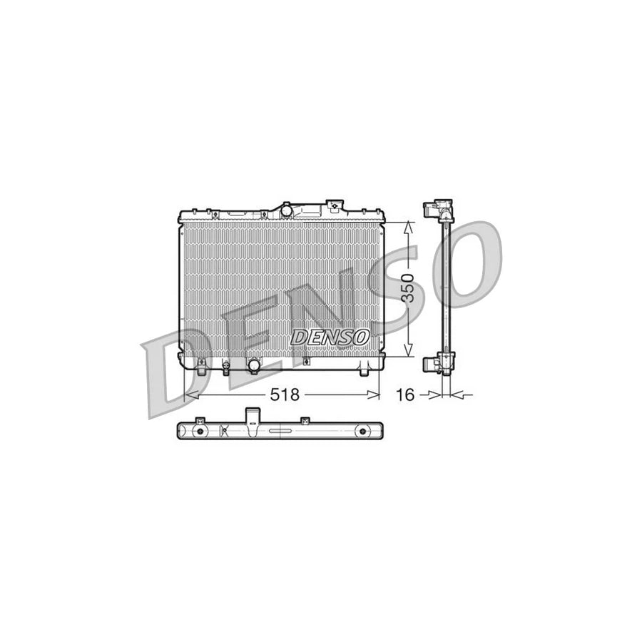 DENSO DRM50029 Engine Radiator