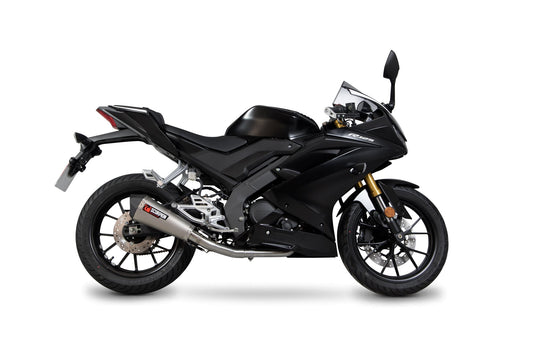 Scorpion RYA113SYSTEO Yamaha YZF-R125 Serket Taper Full System - Titanium Sleeve | ML Performance US US
