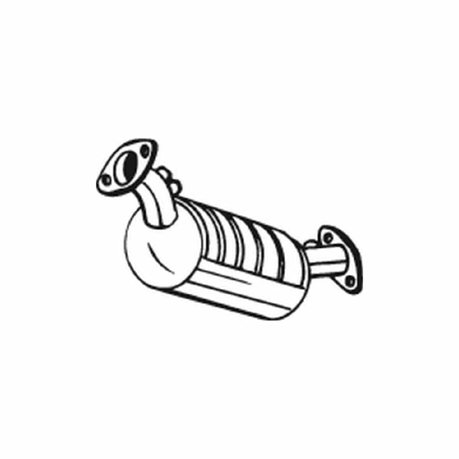 Bosal 095-221 Particulate Filter for Suzuki Grand Vitara II Off-Road (Jt, Te, Td)