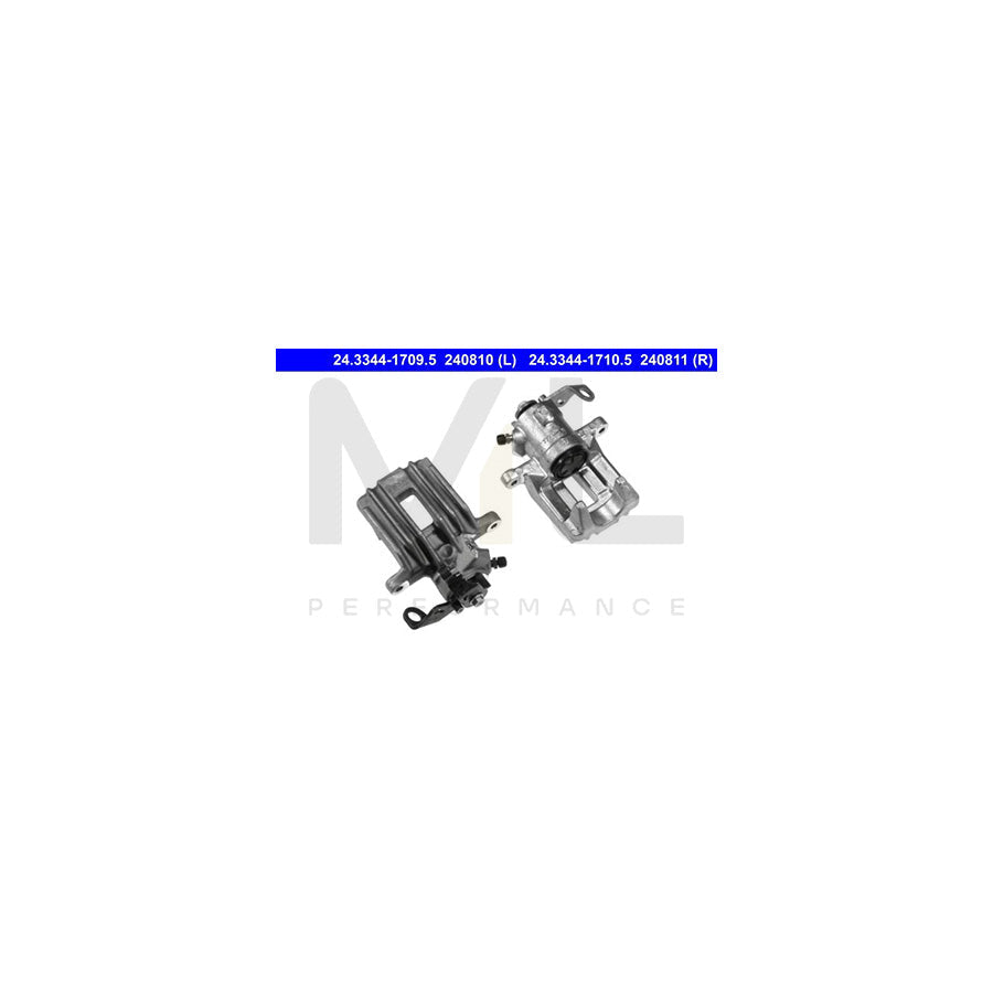 ATE 24.3344-1709.5 Brake Caliper without holder