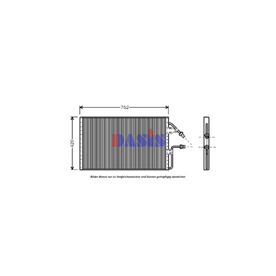 AKS Dasis 522016N Air Conditioning Condenser