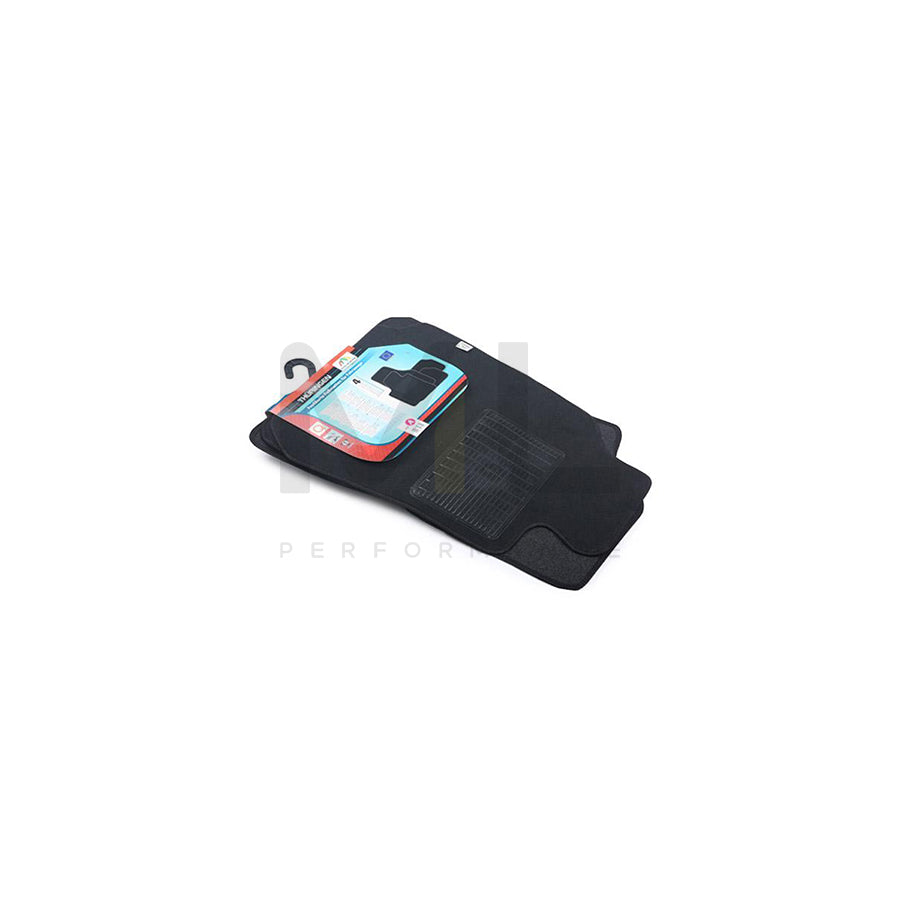 KEGEL Universal fit 5-8901-267-4010 Floor mat set Polyester, Front and Rear, Quantity: 4, Black