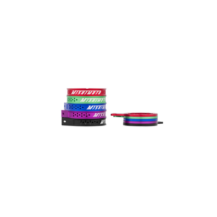 Mishimoto MMBCC-BKTS-PR Universal Replacement Bracket Set for Baffled Oil Catch Can - Purple