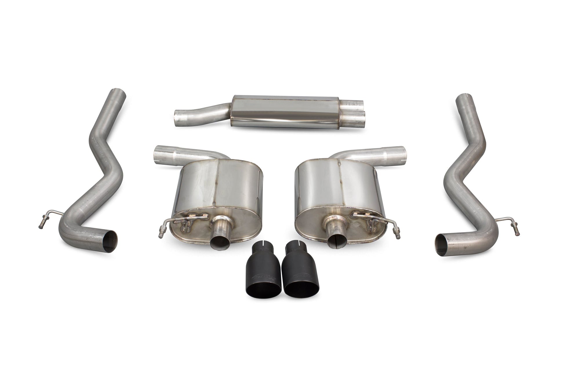 Scorpion SFD087C Ford Mustang 2.3T Resonated Cat-Back System  | ML Performance US US