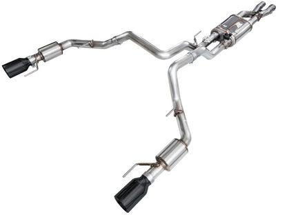AWE Tuning Gen 3 Raptor R SwitchPath Exhaust - Diamond Black Tips