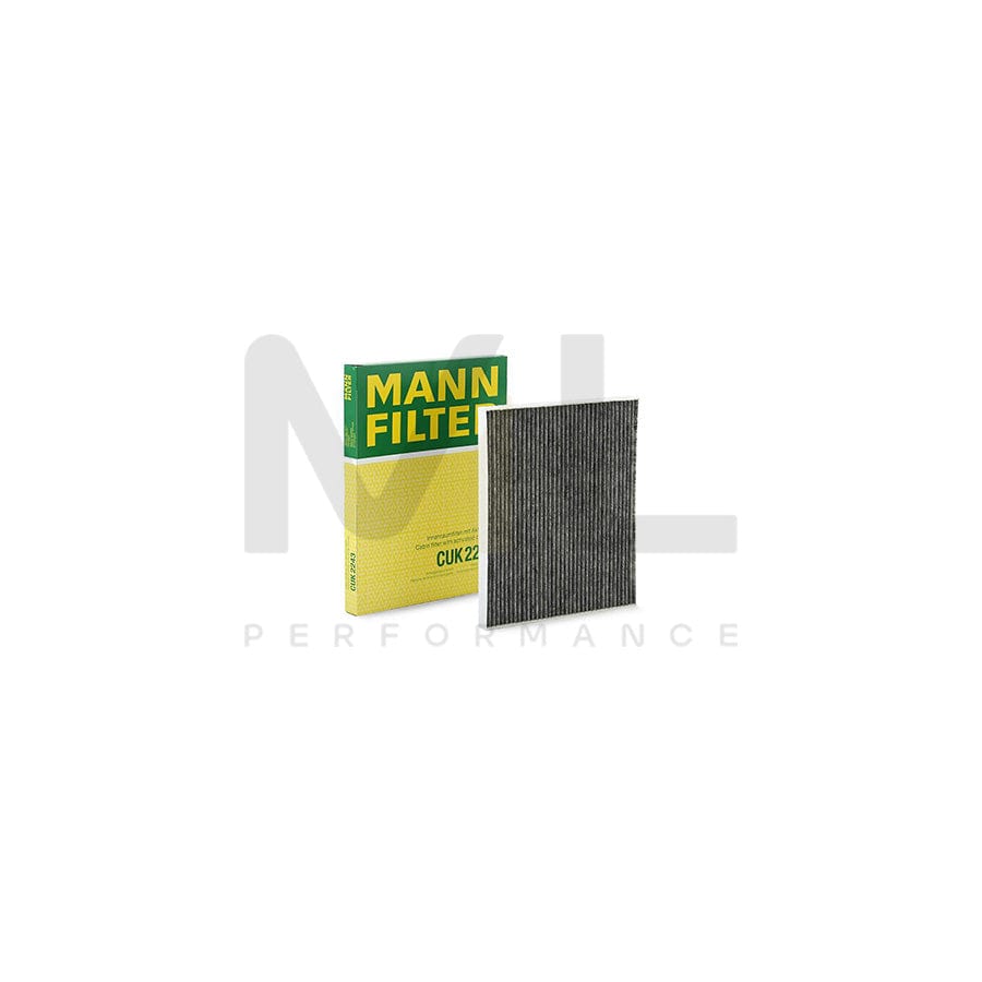 MANN-FILTER CUK 2243 Pollen filter Activated Carbon Filter