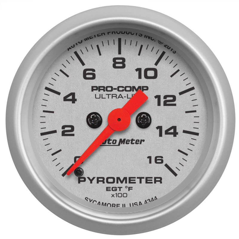 Autometer 99-07 Ford Powerstroke/SD Black Dual Pillar Ultra-Lite Gauge Kit