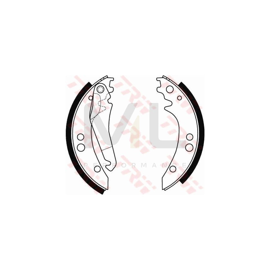TRW GS8434 Brake Shoe Set | ML Performance Car Parts