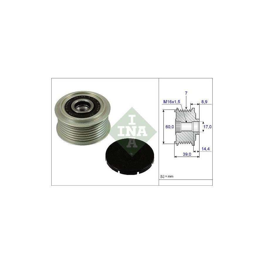 Ina 535 0245 10 Alternator Freewheel Clutch | ML Performance US Car Parts