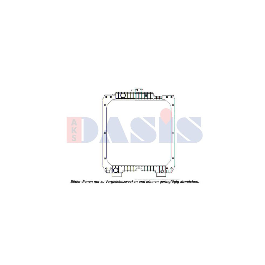 AKS Dasis 440677N Engine Radiator