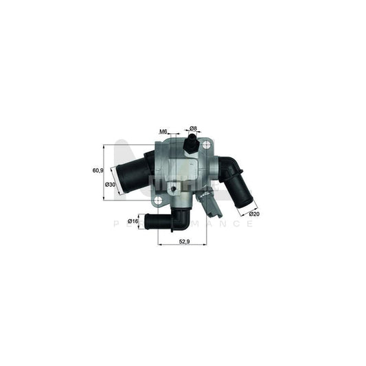 MAHLE ORIGINAL TM 11 105 Engine thermostat Opening Temperature: 105��C, with seal | ML Performance Car Parts
